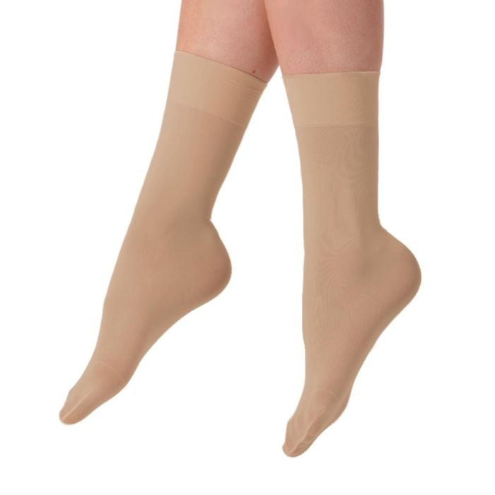 ‘Silky Dance’ Essential Dance Socks - Tan