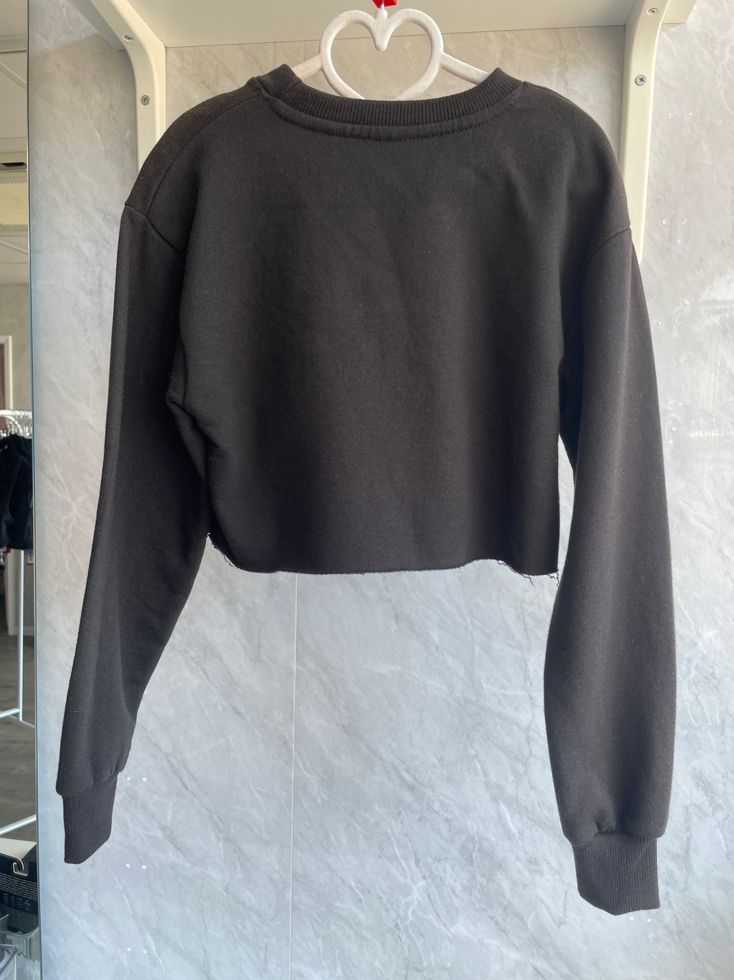 Dance Runway cropped sweater