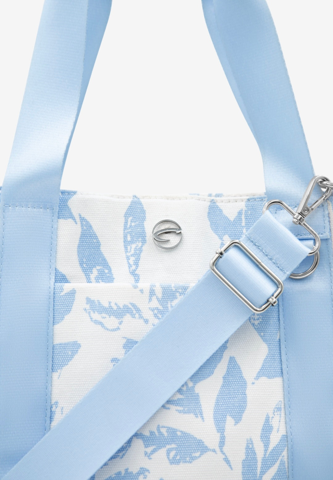 Capezio Soho Canvas Tote Bag - Subtle Leaf Horizon