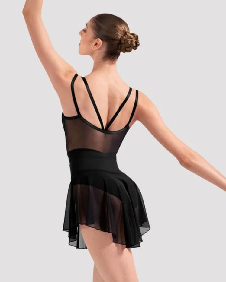 Bloch Arabesque Mesh Skirt - Black