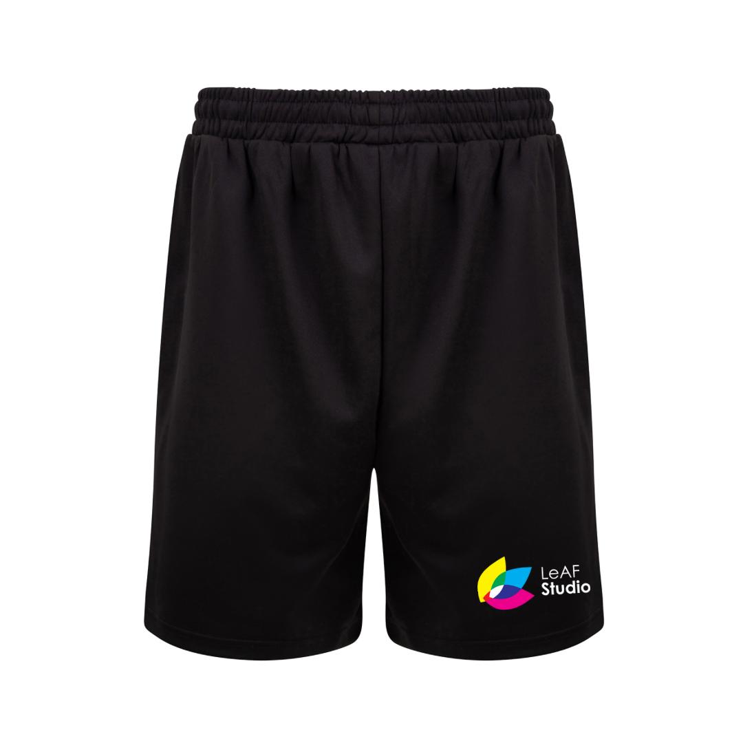 LeAF Studio Embroidered Tracksuit Shorts