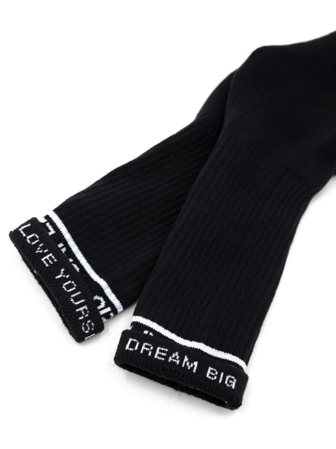 Capezio Varsity Crew Socks - Black