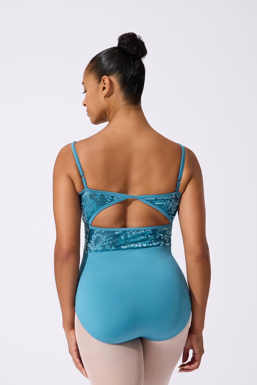 Capezio Ladies Elsa Leotard - Storm Blue