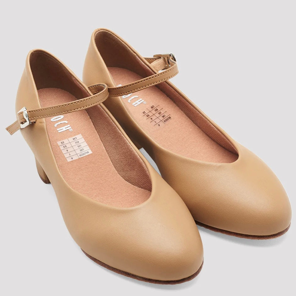 Bloch “Broadway-Lo” New Yorkers 1.5” - Tan