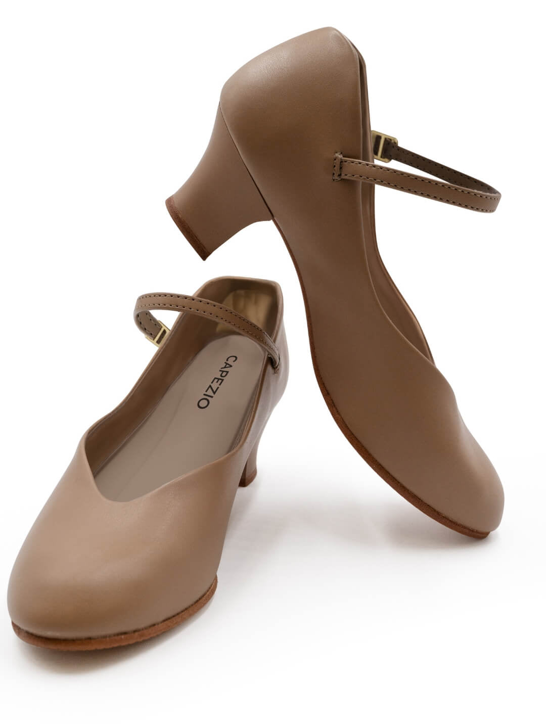 Capezio “Junior Footlight” New Yorker 1.5” - Caramel