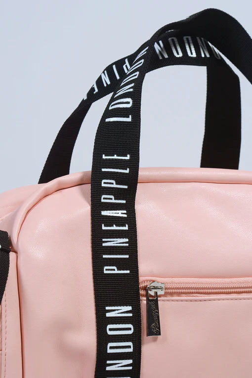 Pineapple Mini Holdall Dance Bag - Pink Leather