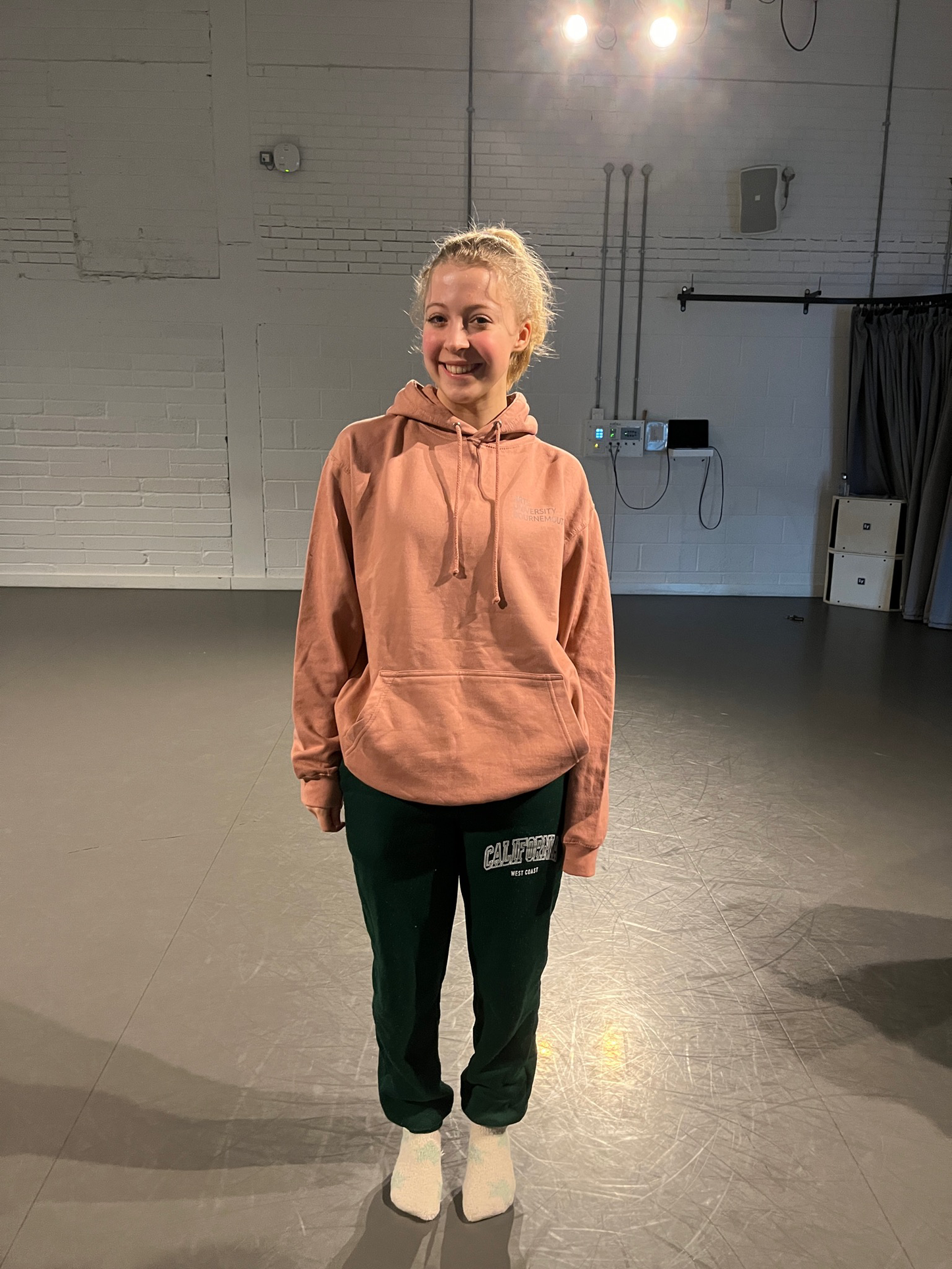 AUB Dance Hoodie - Dusty Pink