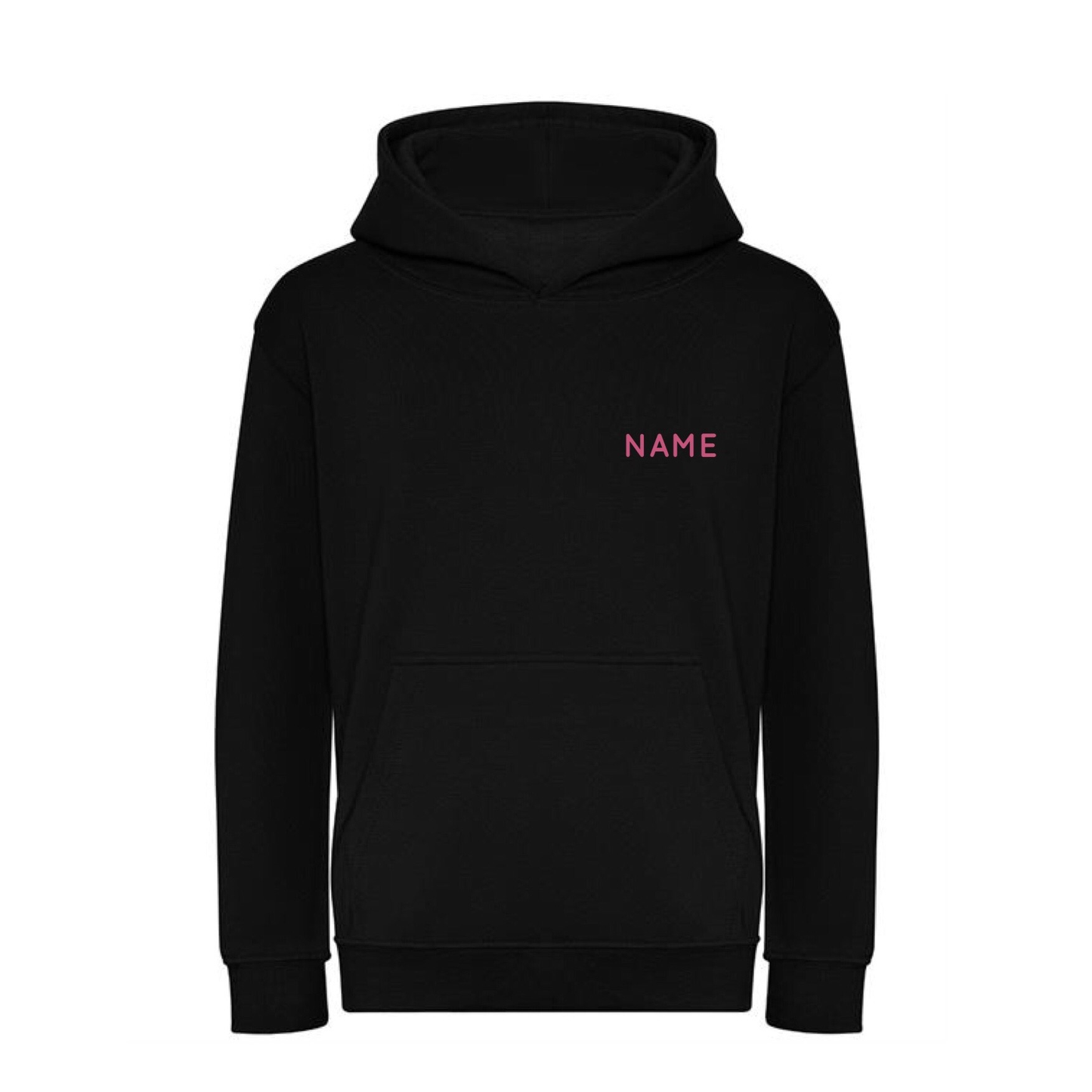 Adagio Pullover Hoodie - Fuchsia Pink Logo