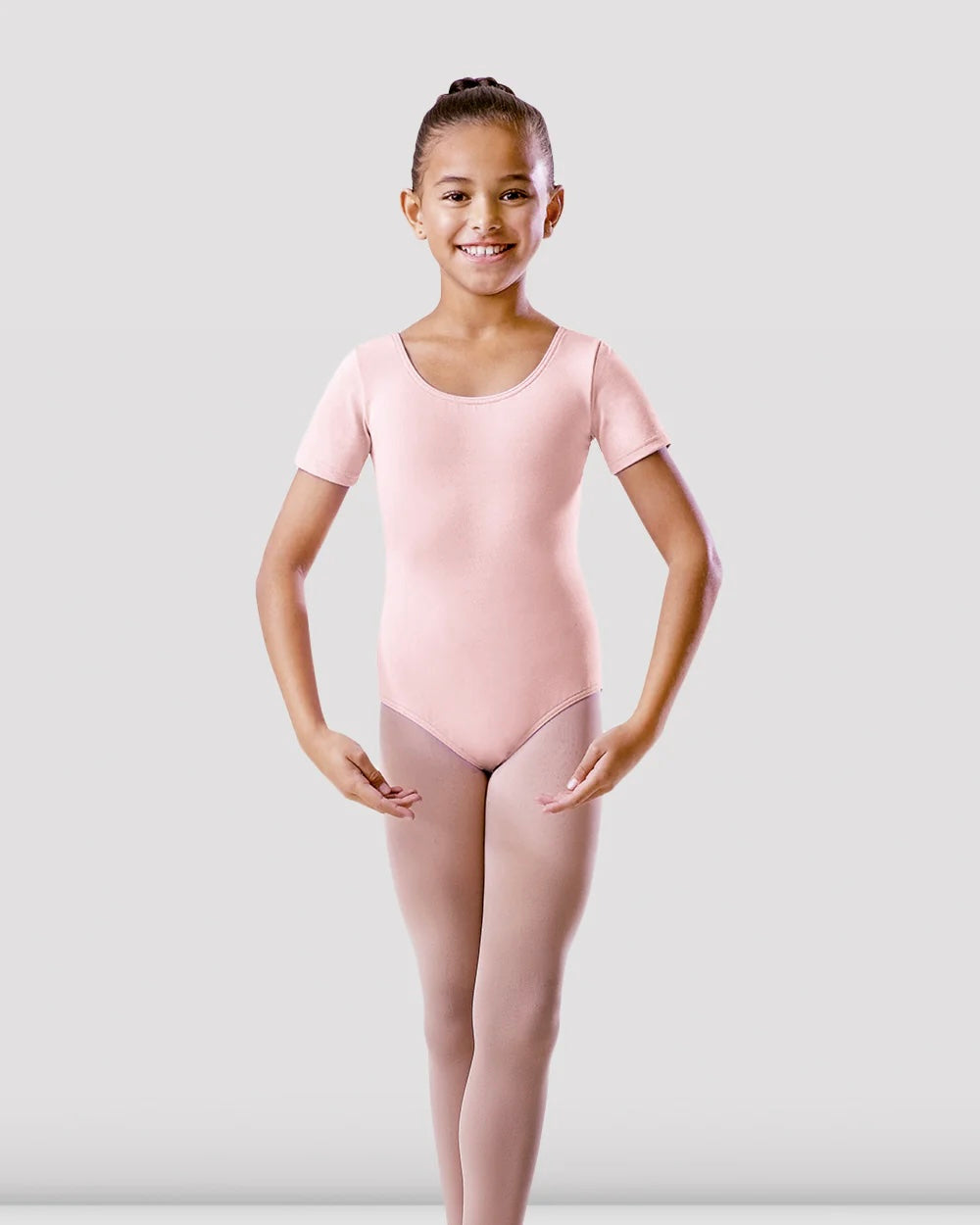 Bloch Primary Short Sleeve Leotard - Pink