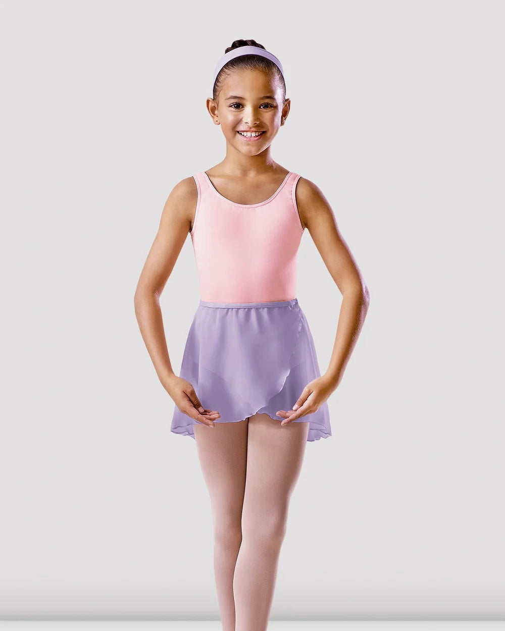 Bloch Girls Mock Wrap Skirt - Lilac