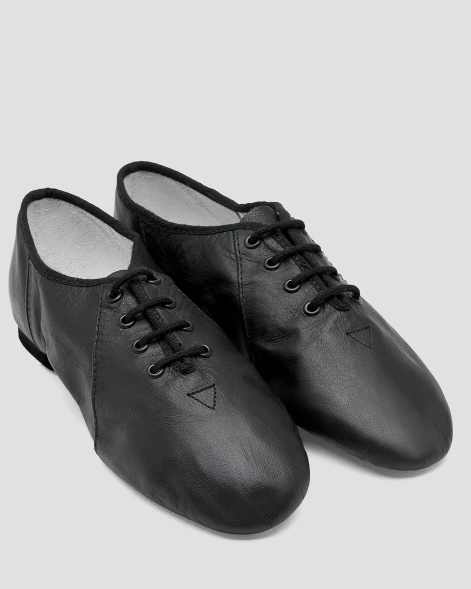 Bloch Adults “Jazzsoft” Lace Up Jazz Shoes - Black