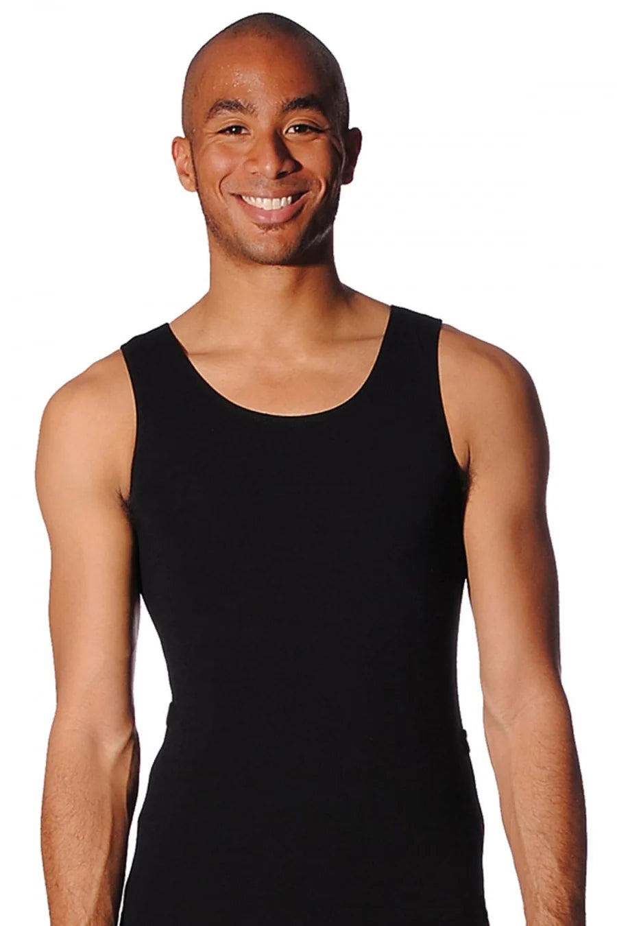 RV Mens “Oliver” Sleeveless Leotard - Black