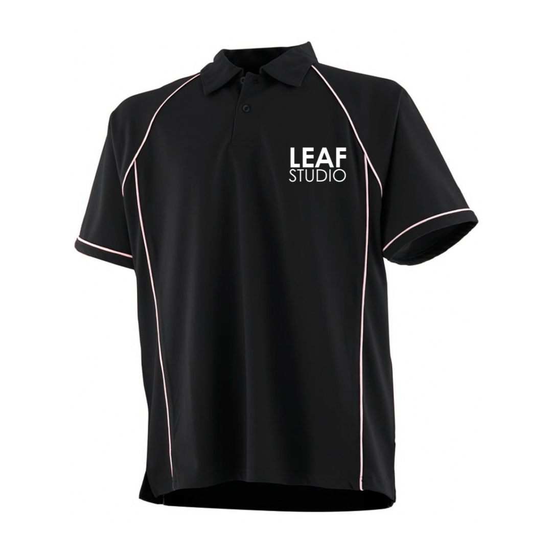 LEAF Studio Printed Polo Top - Mens