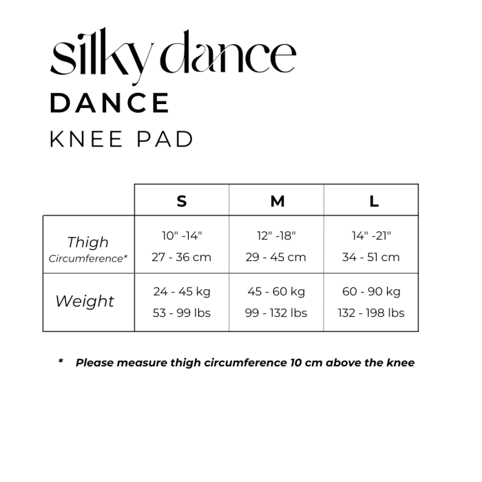 Silky Dance Knee Pads - Nude