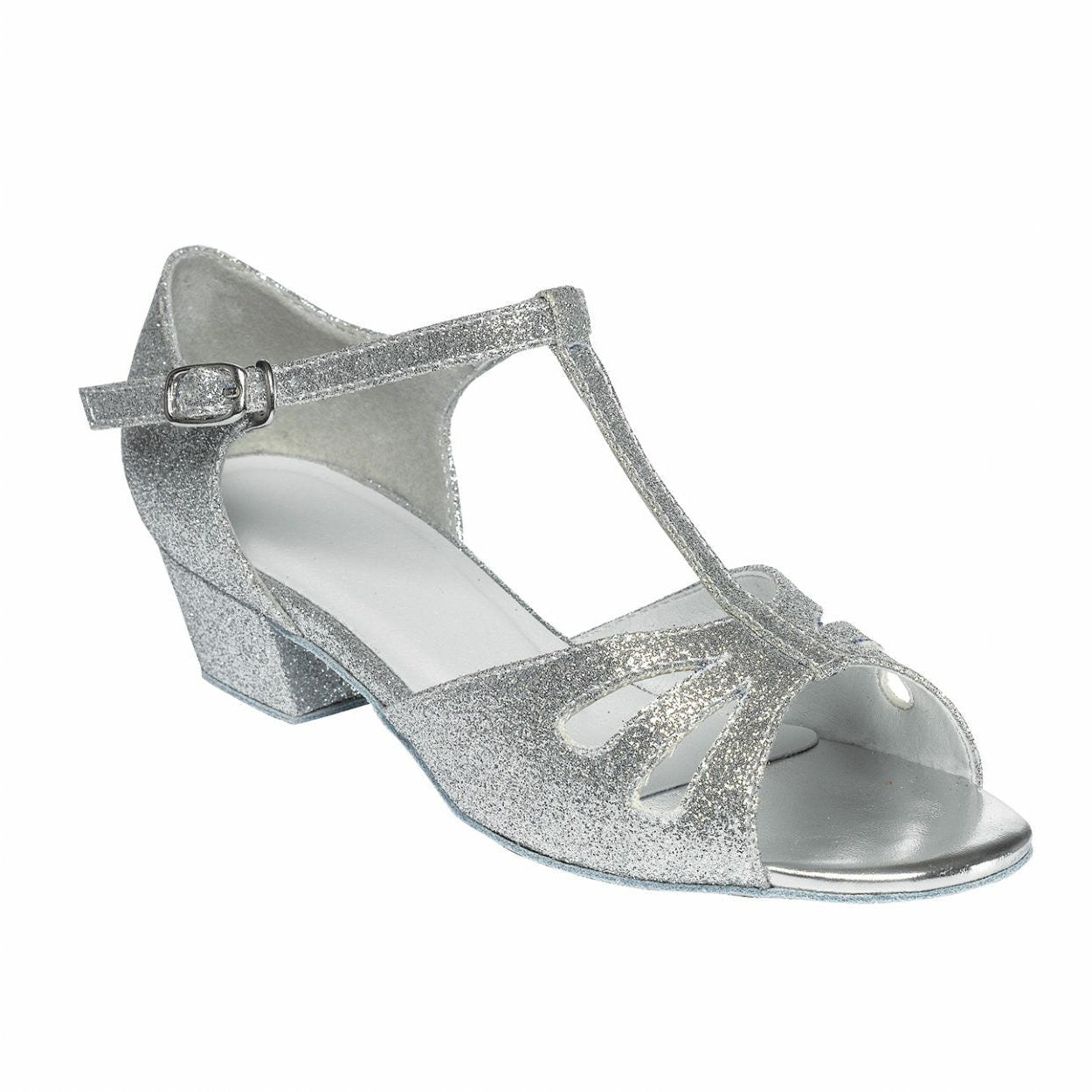 Tappers & Pointers Millie Ballroom Shoes - Silver