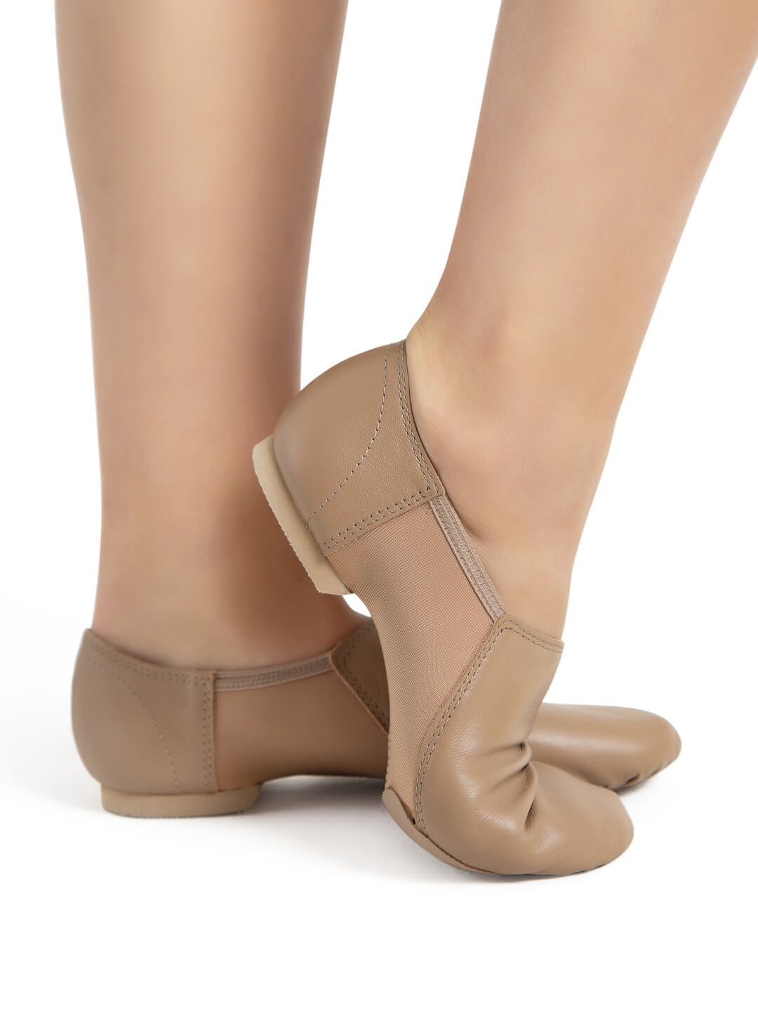 Capezio Childrens ‘Nova’ Jazz Shoes - Tan