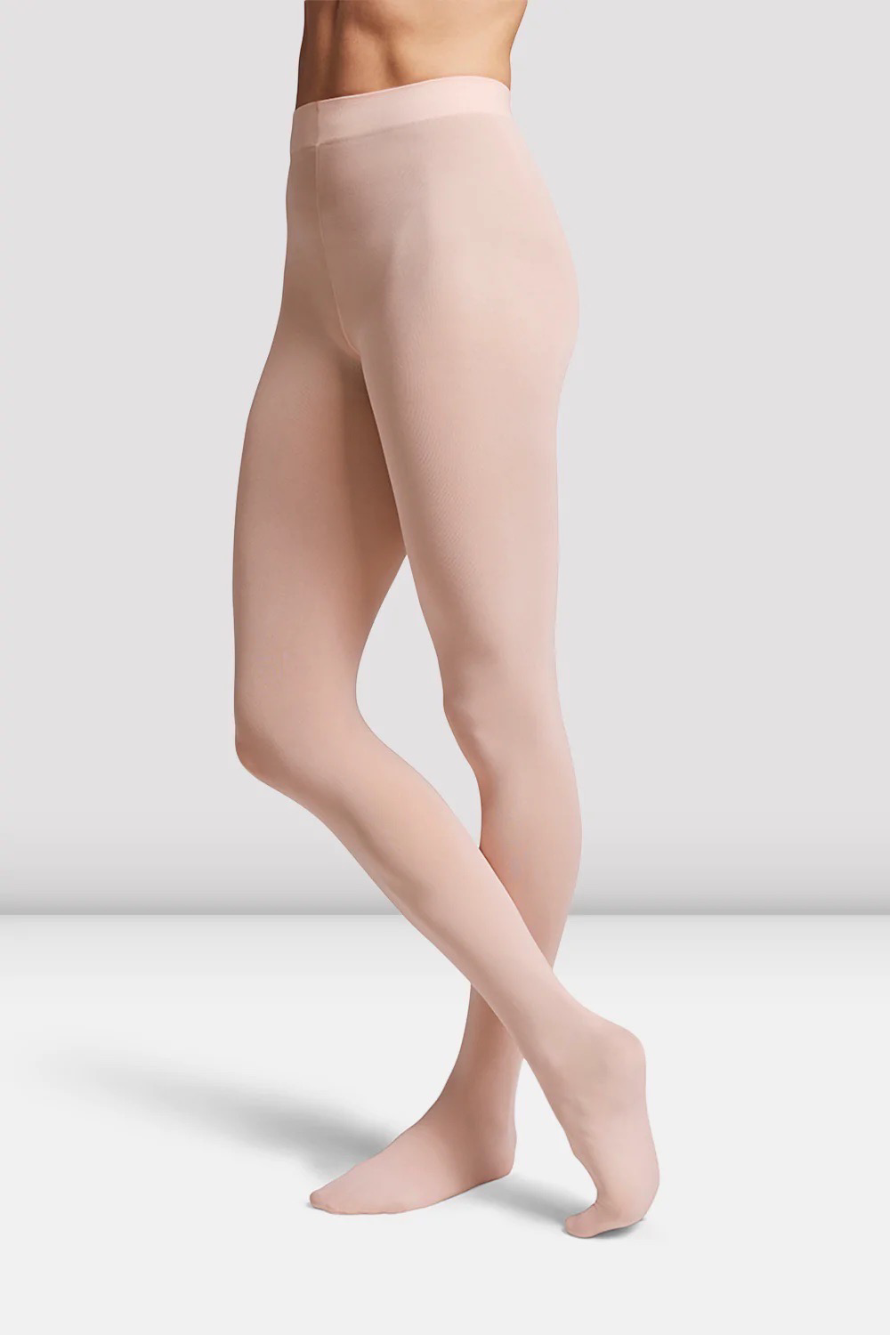 Bloch Girls Footed Tights - Pink
