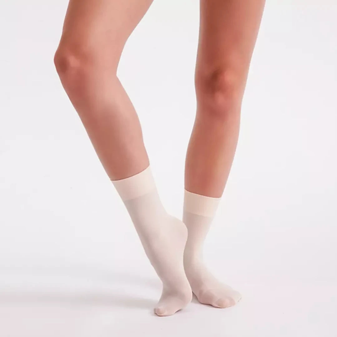 ‘Silky Dance’ Essential Dance Socks - Pink