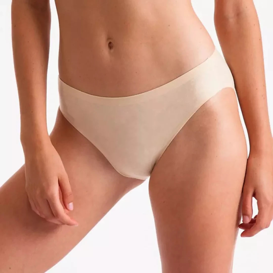 ‘Silky Dance’ Invisible High Cut Brief - Light Nude