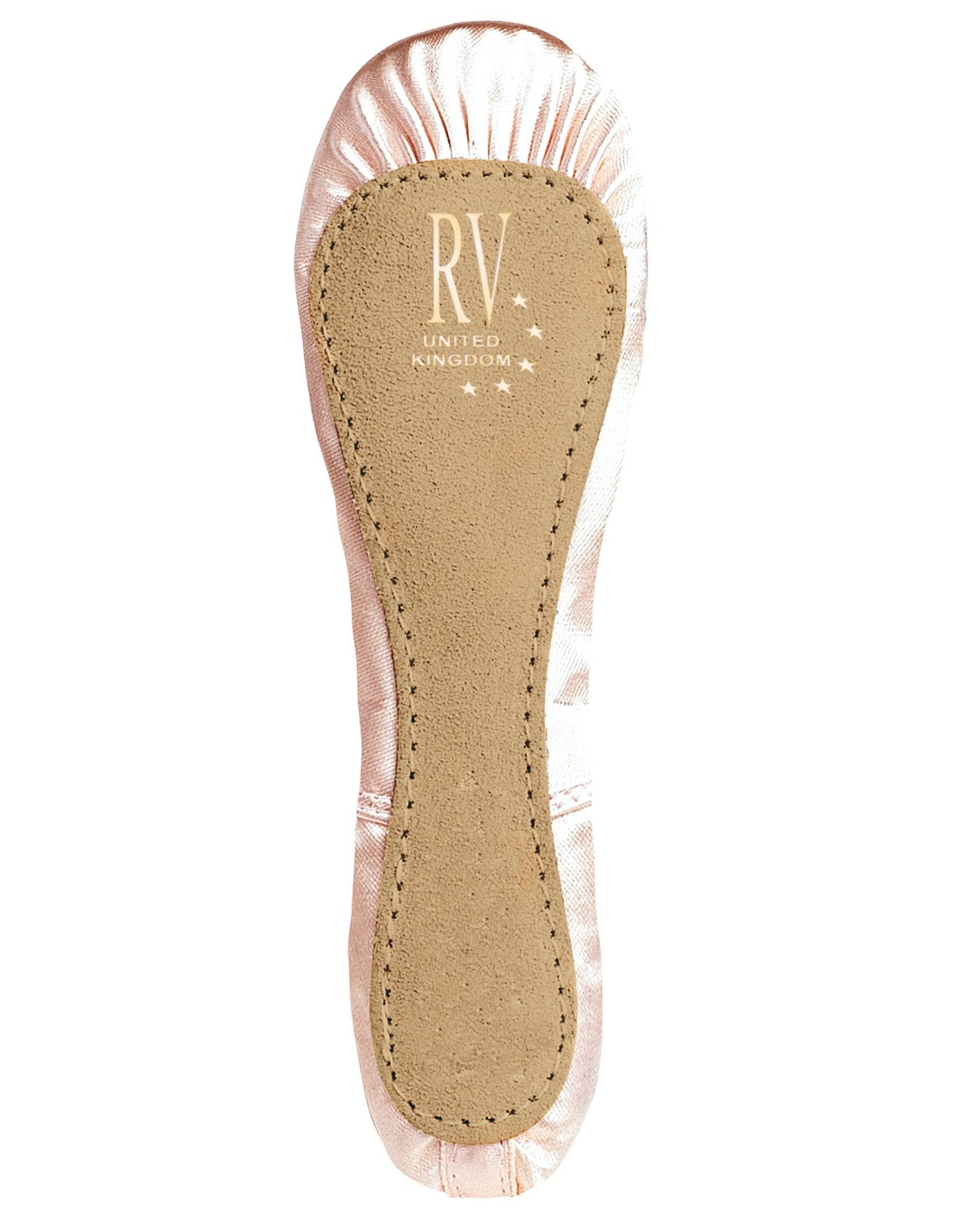 RV Adults Satin Full Sole Ballet Shoe