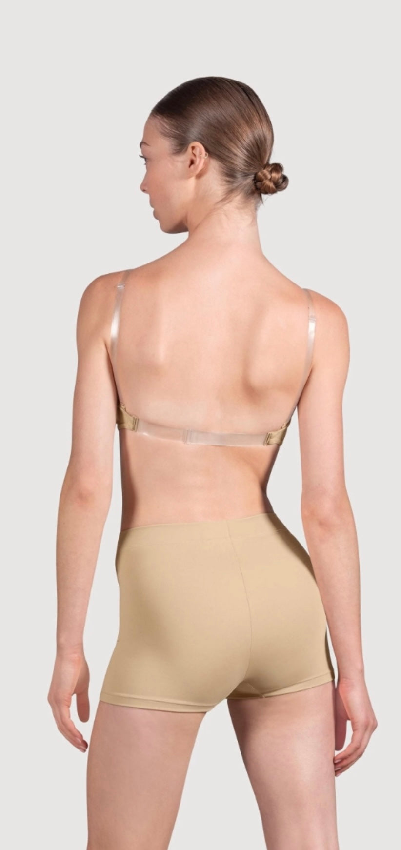 Bloch Ladies ‘Deva’ V-Front Bra - Sand