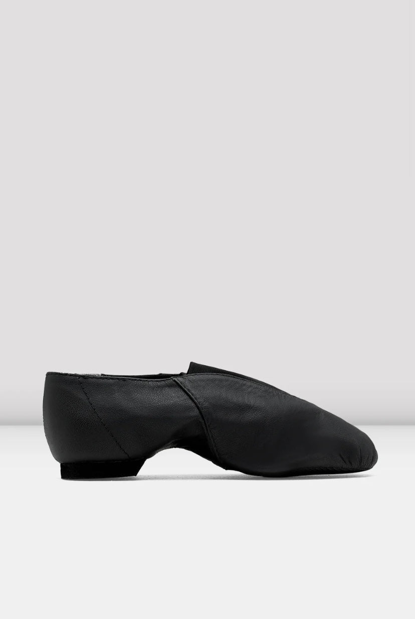 Bloch Adults Pure Jazz Leather Jazz Shoes - Black