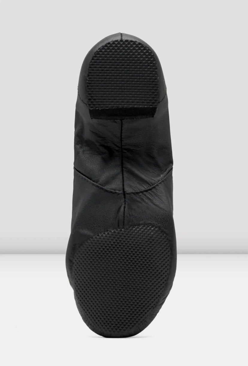 Bloch Adults Pure Jazz Leather Jazz Shoes - Black