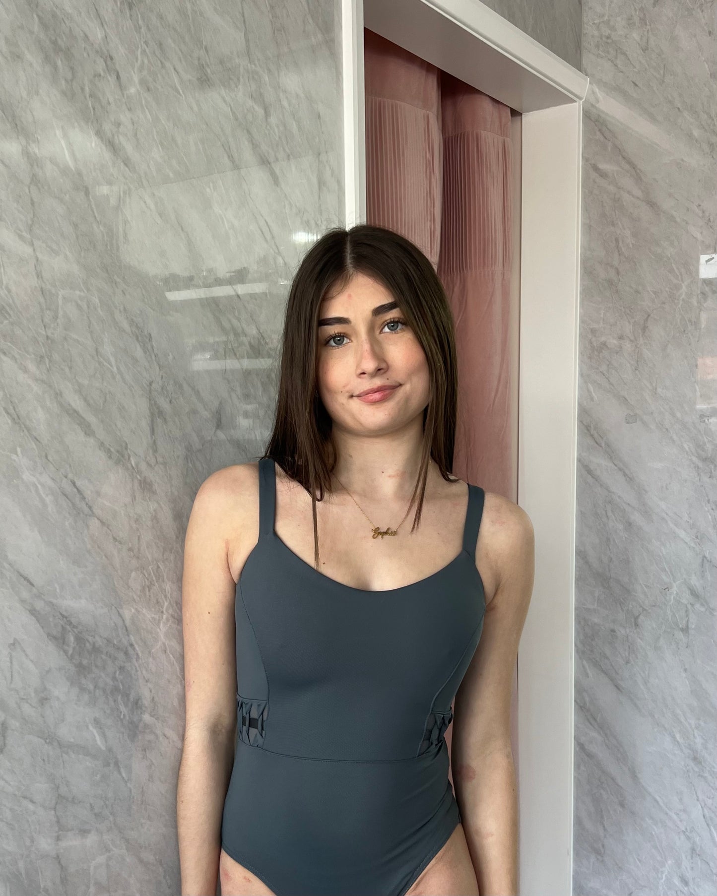 Bloch Ladies Phillipa Leotard - Graphite