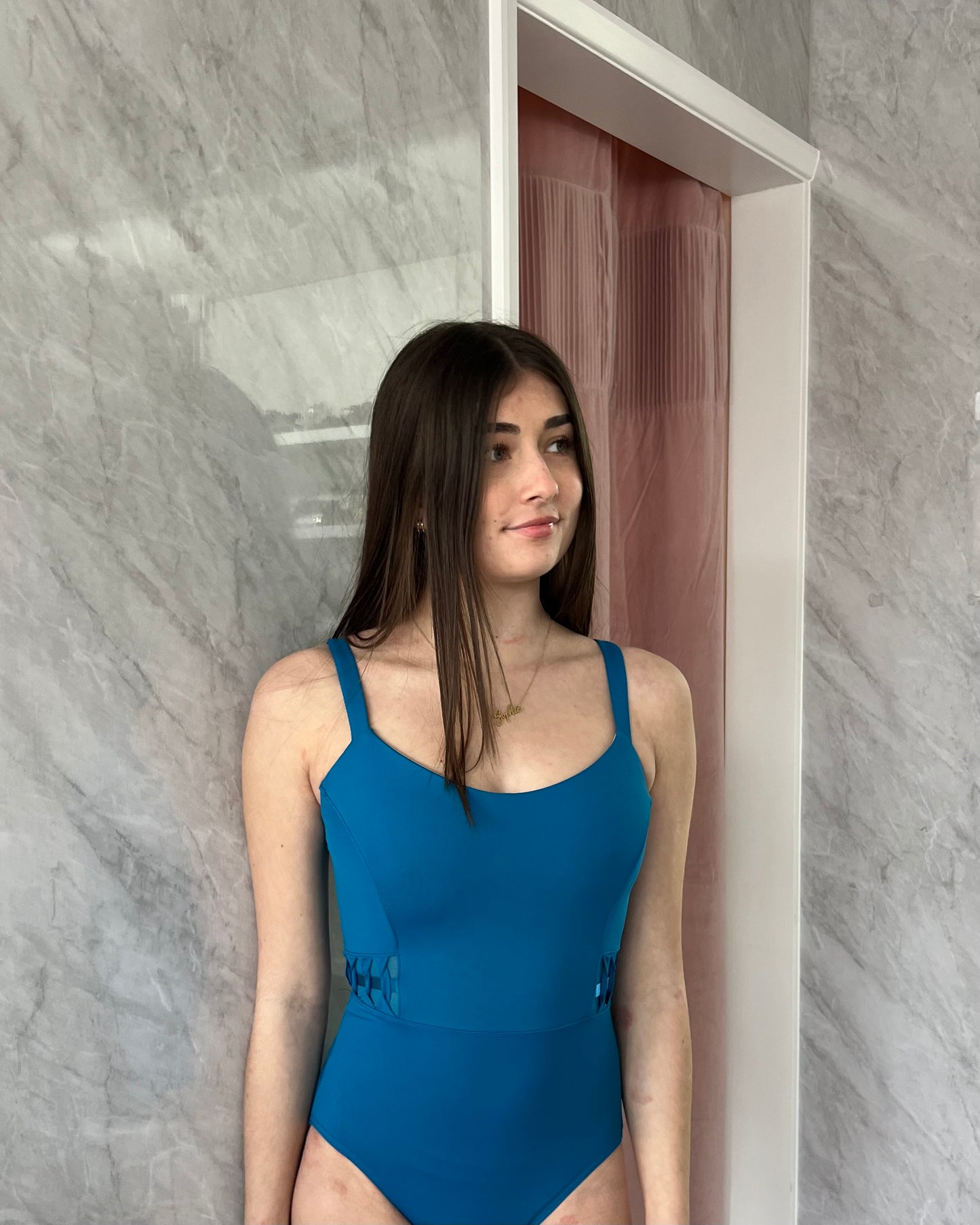Bloch Ladies Phillipa Leotard - Peacock Blue
