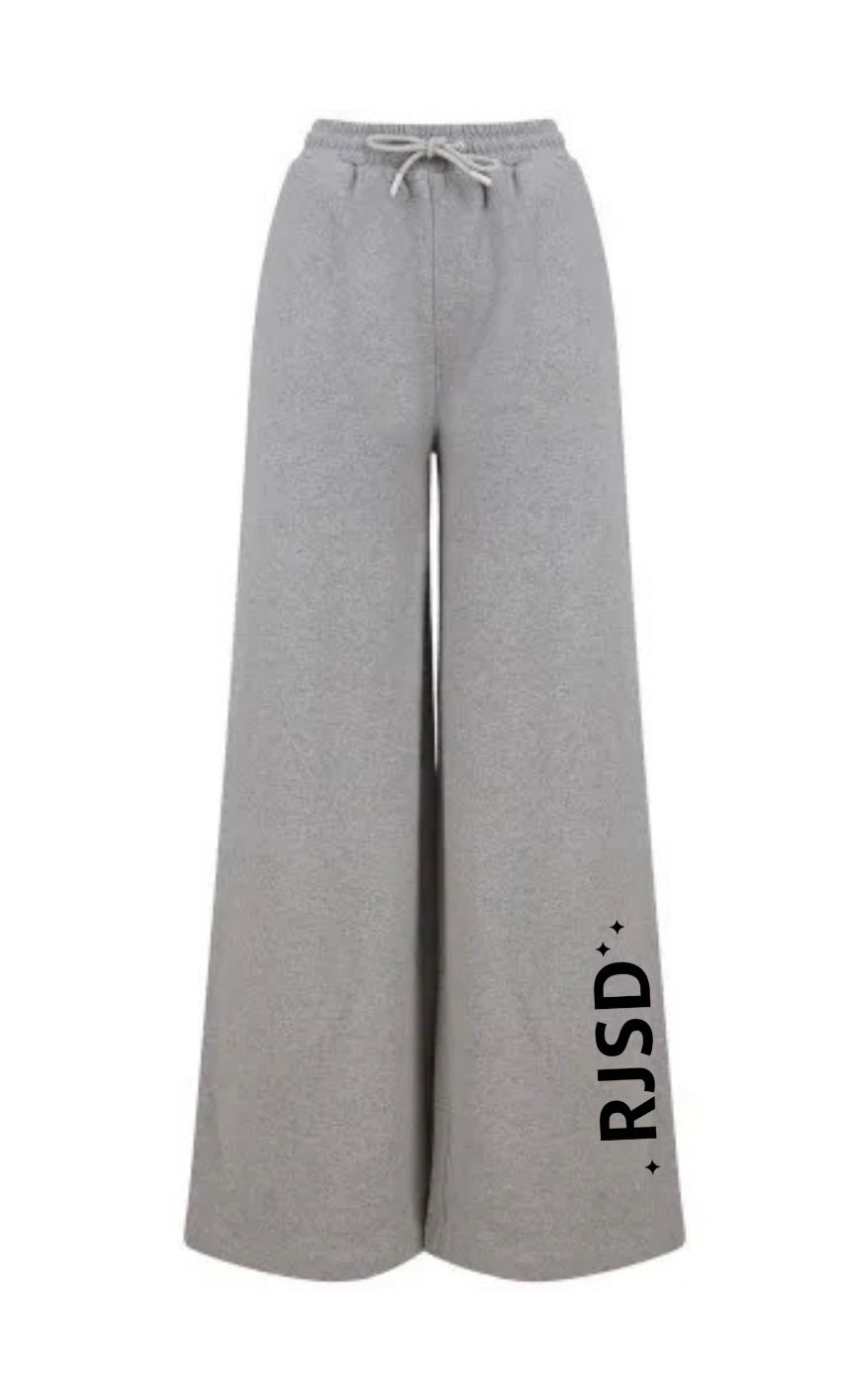 RJSD Wide Leg Joggers - Heather Grey