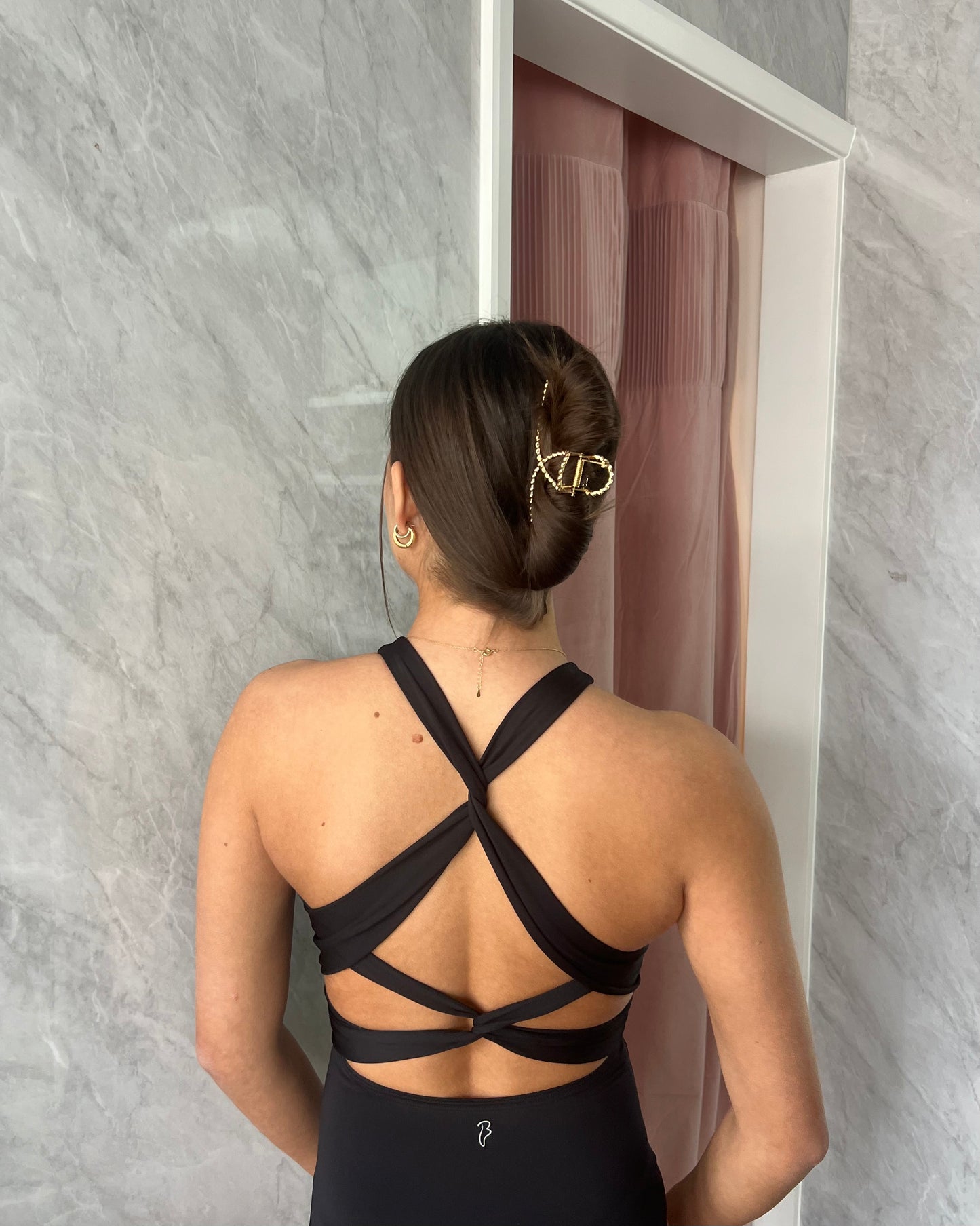 Bloch Veronica Halterneck Leotard - Black