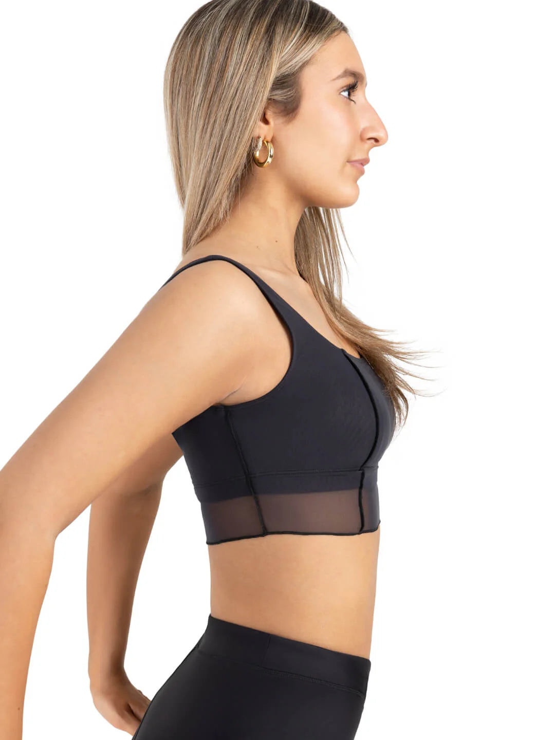 Capezio Eventide Crop Top - Black