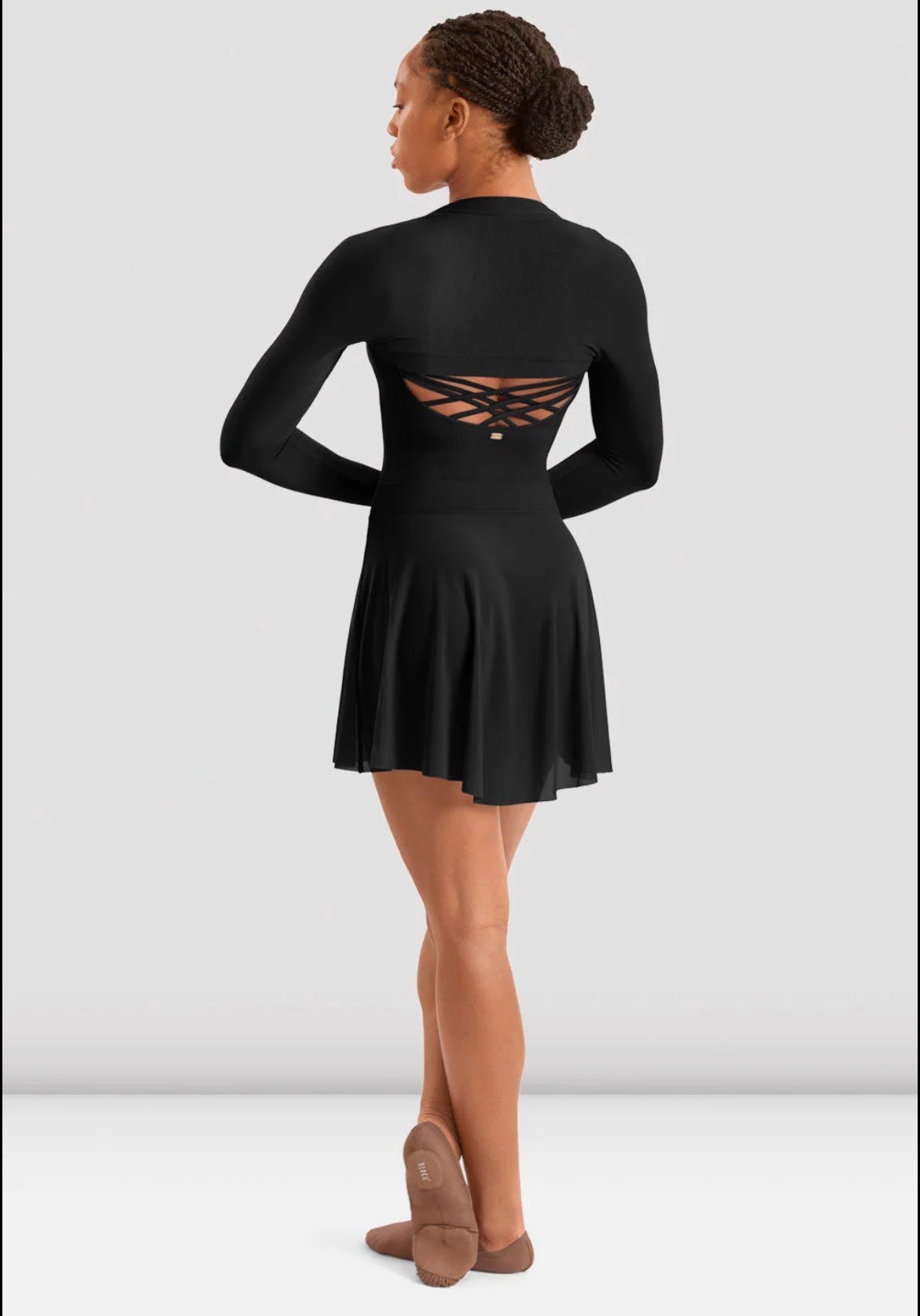 Mirella Longsleeve Shrug - Black