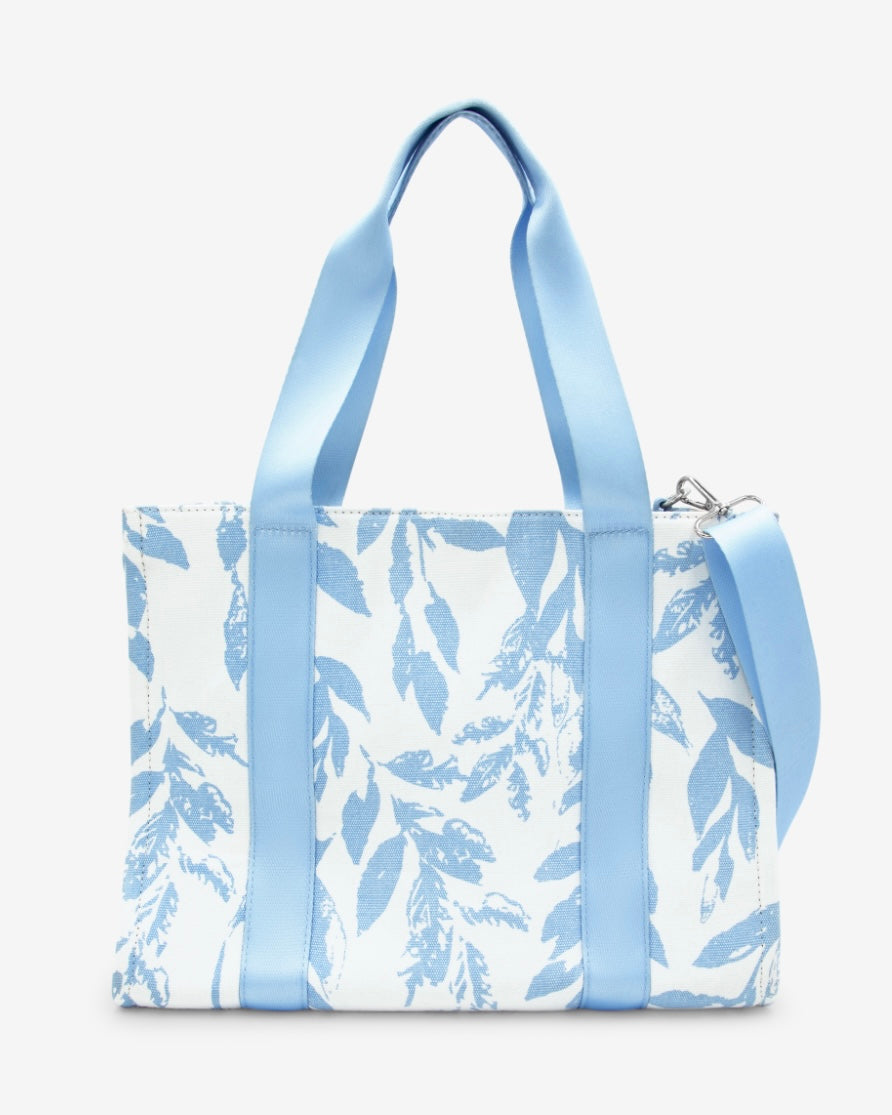 Capezio Soho Canvas Tote Bag - Subtle Leaf Horizon