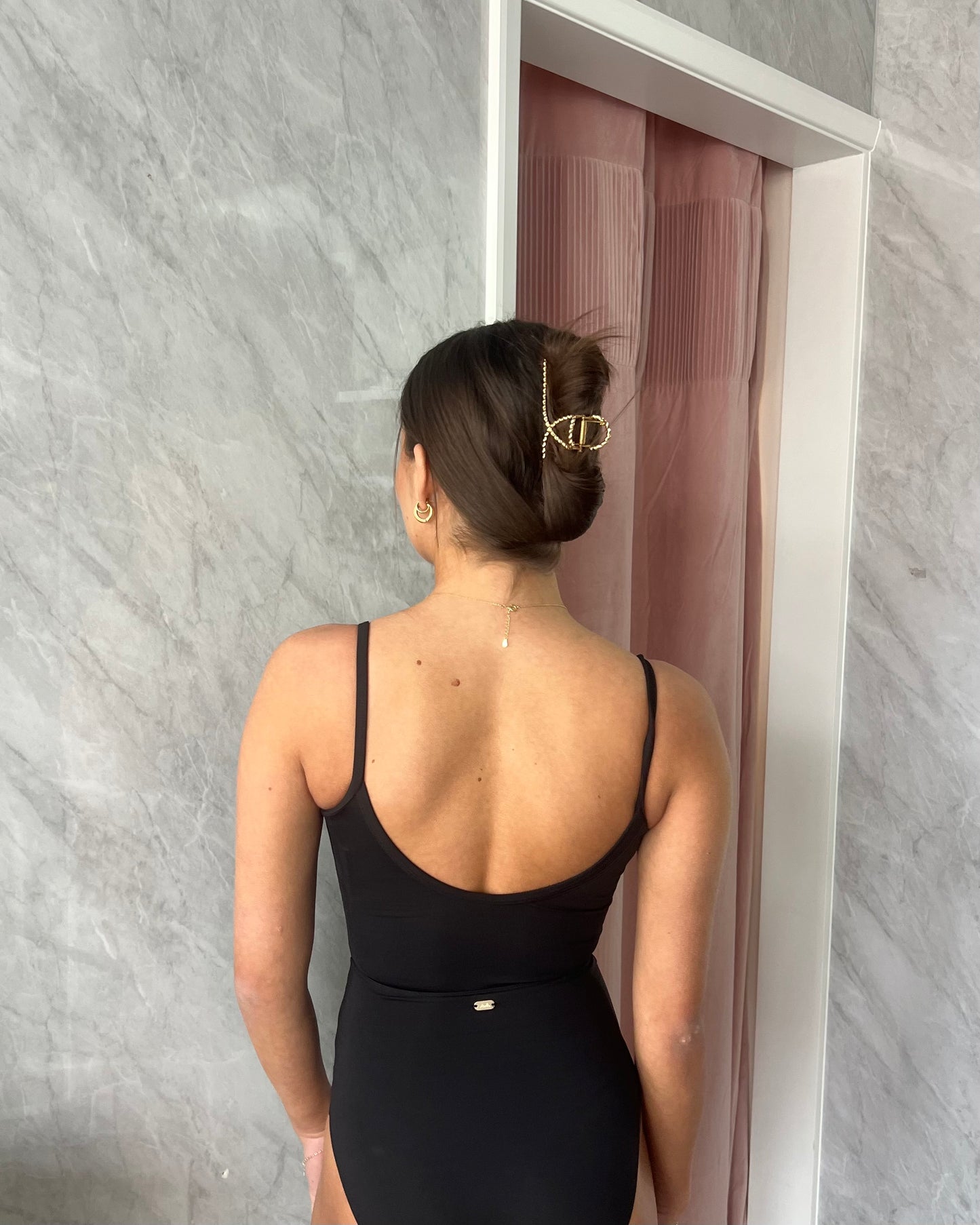 Mirella Celeste Camisole Leotard - Black