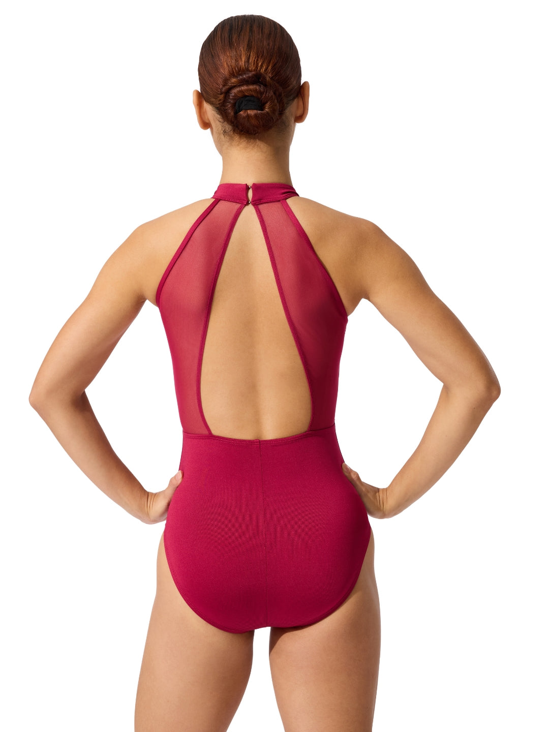 Capezio Tweens Rugosa Leotard - Rosebud Red