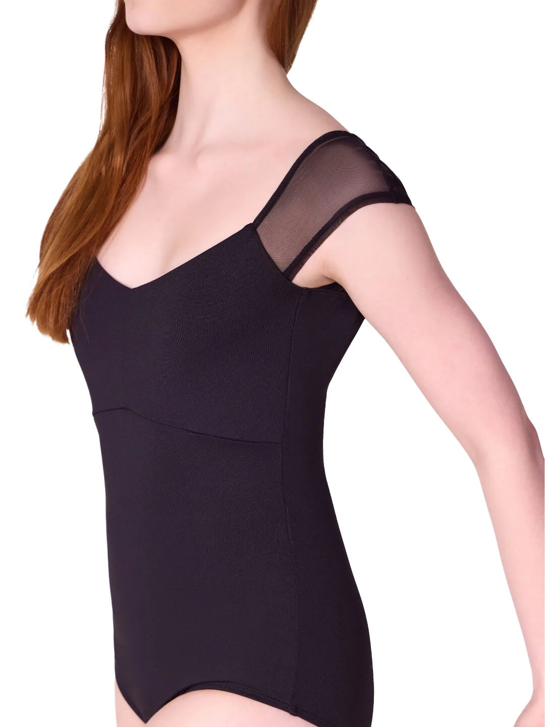 Capezio Moonstruck Cap Sleeve Leotard - Black