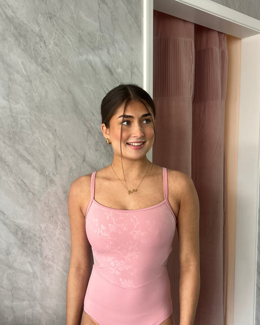 Bloch Anna Camisole Leotard - Vintage Pink