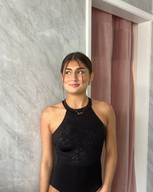 Bloch Veronica Halterneck Leotard - Black