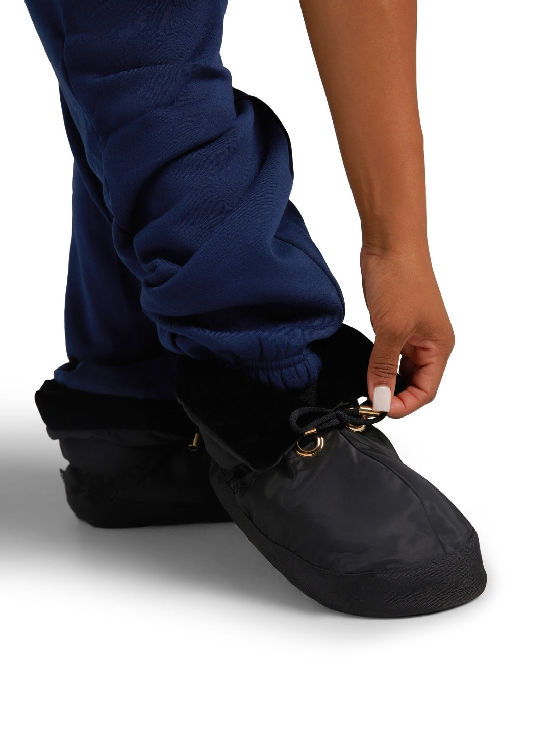 Capezio Mini Warmup Booties - Black