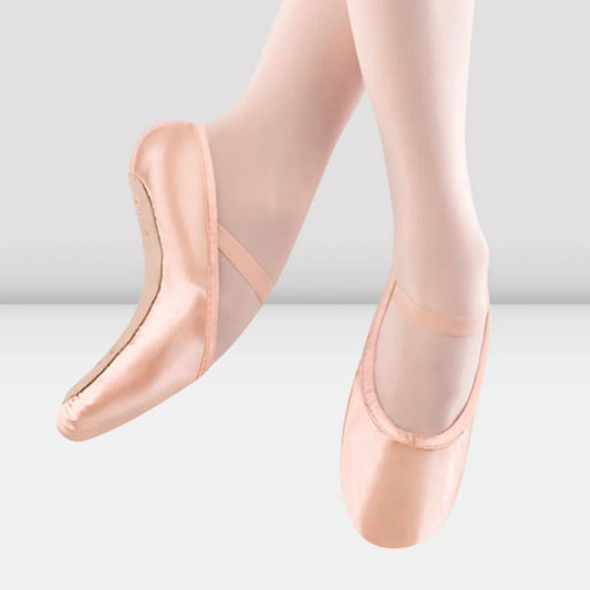 Bloch Adults Stretch Satin Ballet Shoes - Pink