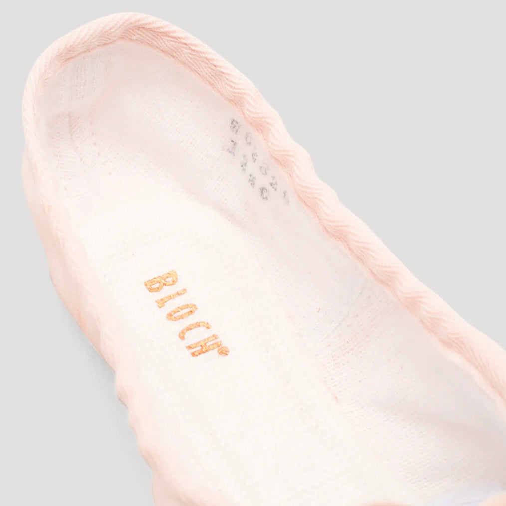 Bloch Children’s “Debut” Satin Full Sole Ballet Shoe - Pink