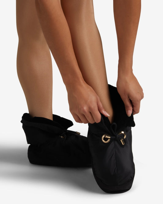 Capezio Mini Warmup Booties - Black