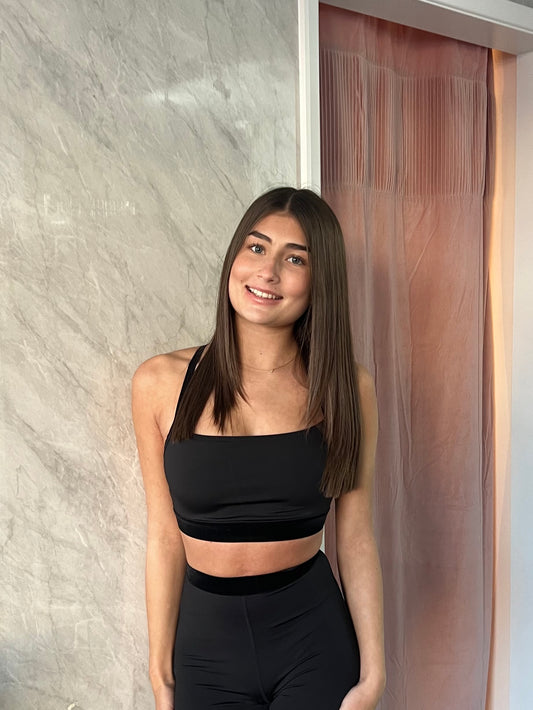 Capezio Fondness Bra Top - Black