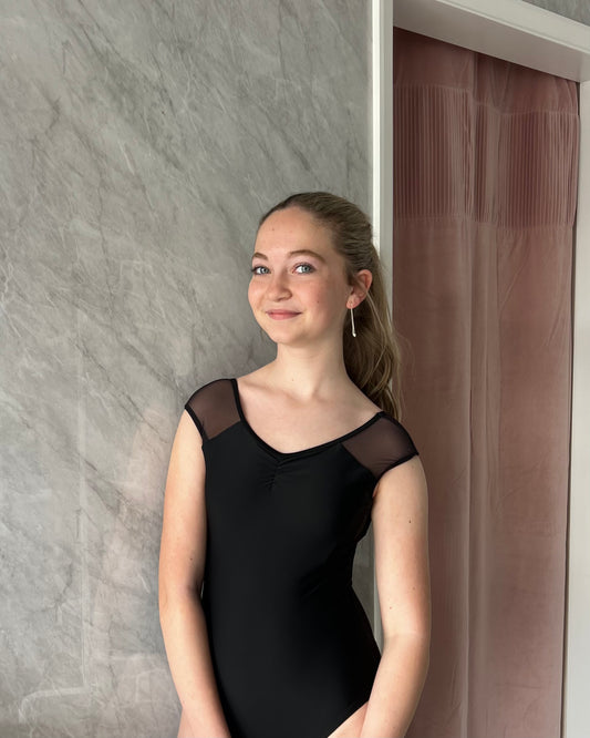 Capezio Tweens Valentina Leotard - Black