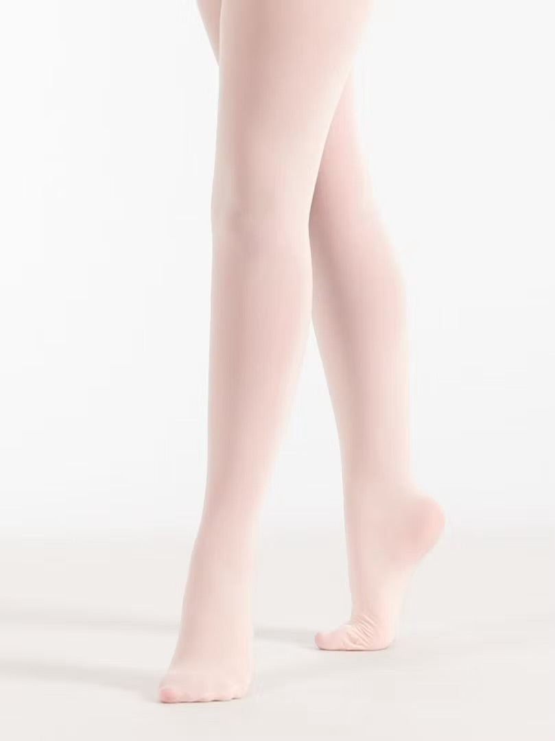 Silky Dance Intermediate Kids Footed Tights - Pink