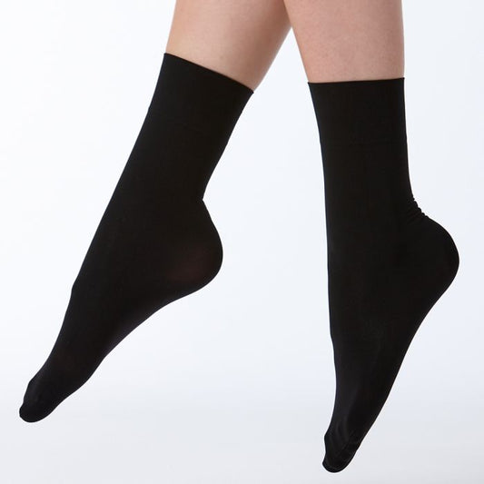 ‘Silky Dance’ Essential Dance Socks - Black