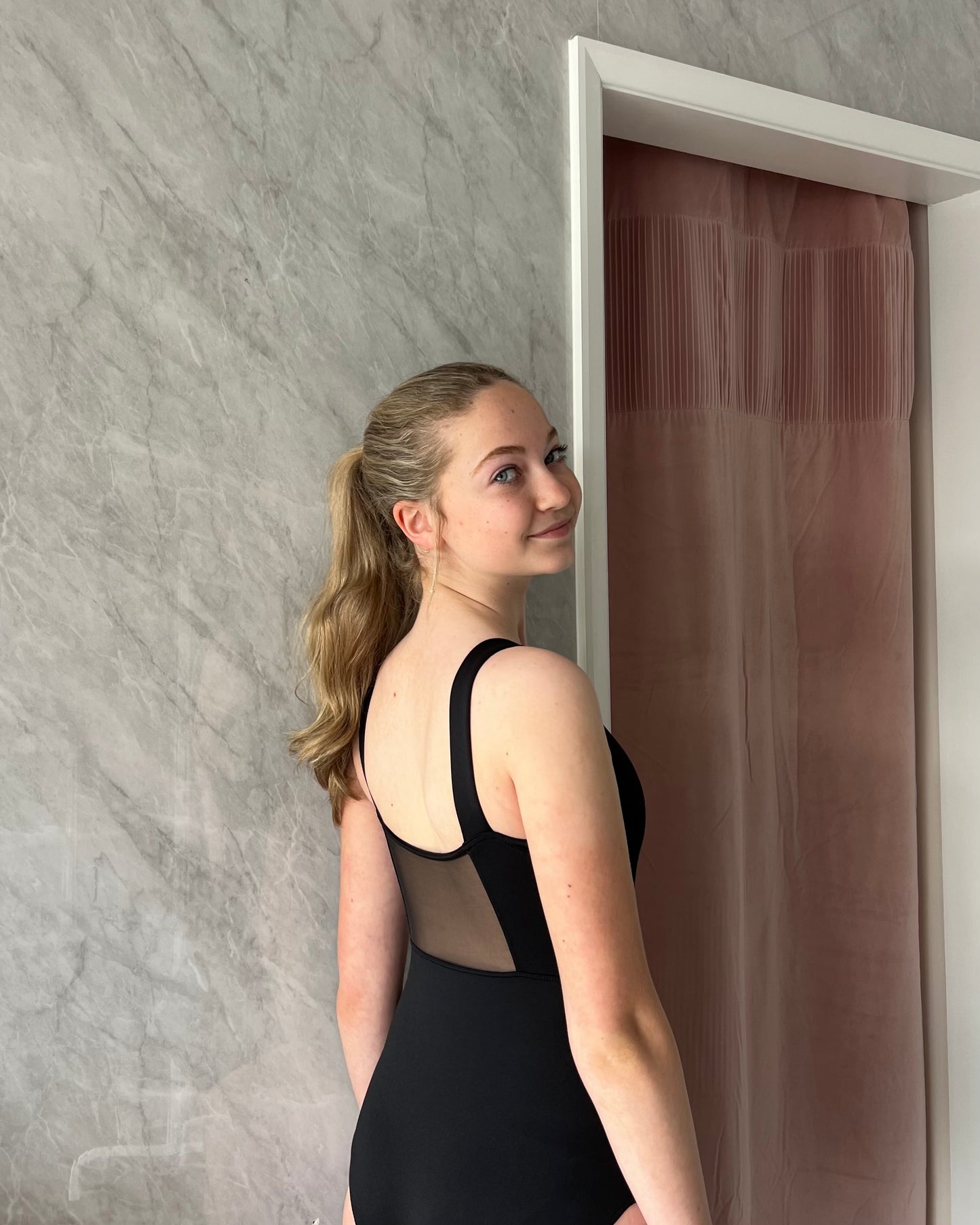 Capezio Tweens Sea Star Seashell Tank Leotard - Black F12580C