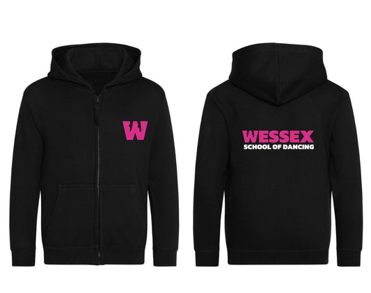 Wessex School of Dancing Zip Hoodie