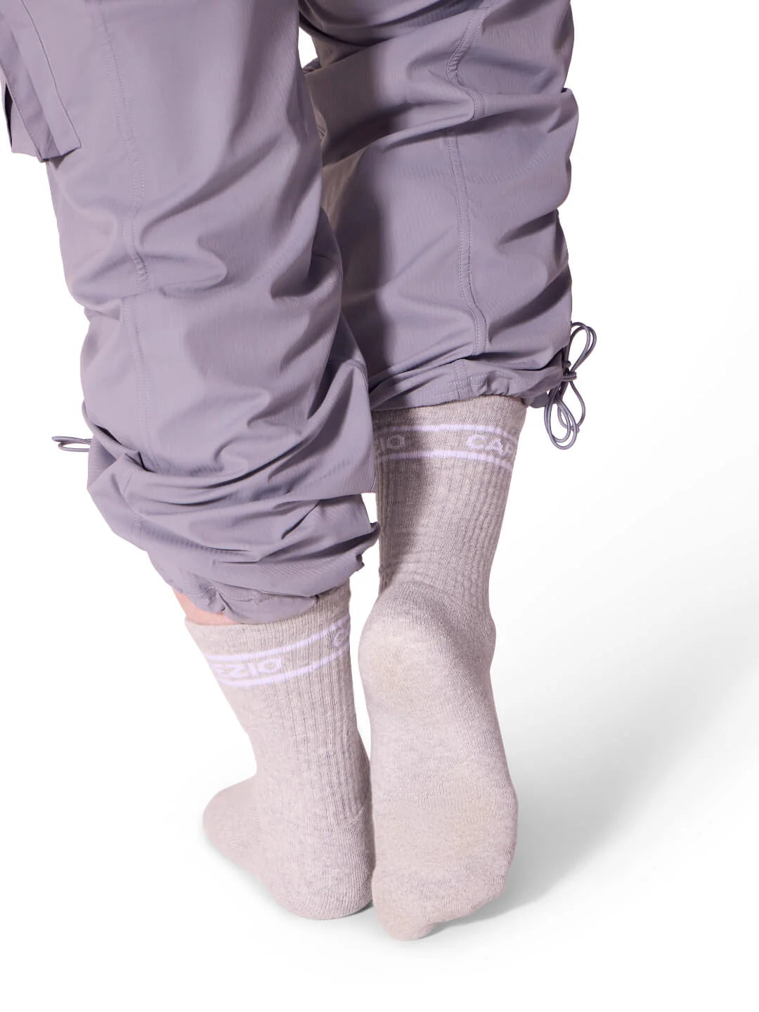 Capezio Varsity Crew Socks - Grey